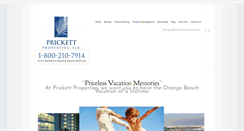 Desktop Screenshot of orangebeachluxuryrentals.com